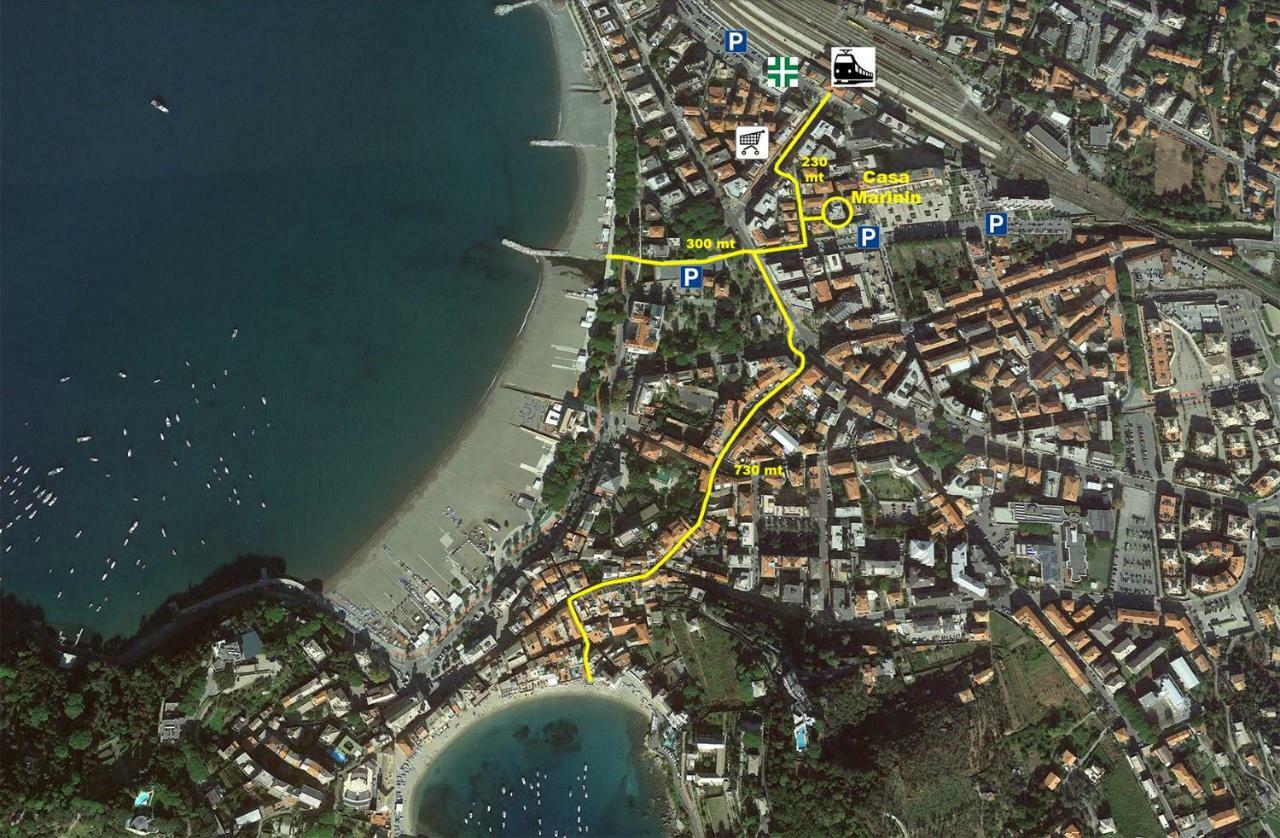 Casa Marinin Apartamento Sestri Levante Exterior foto